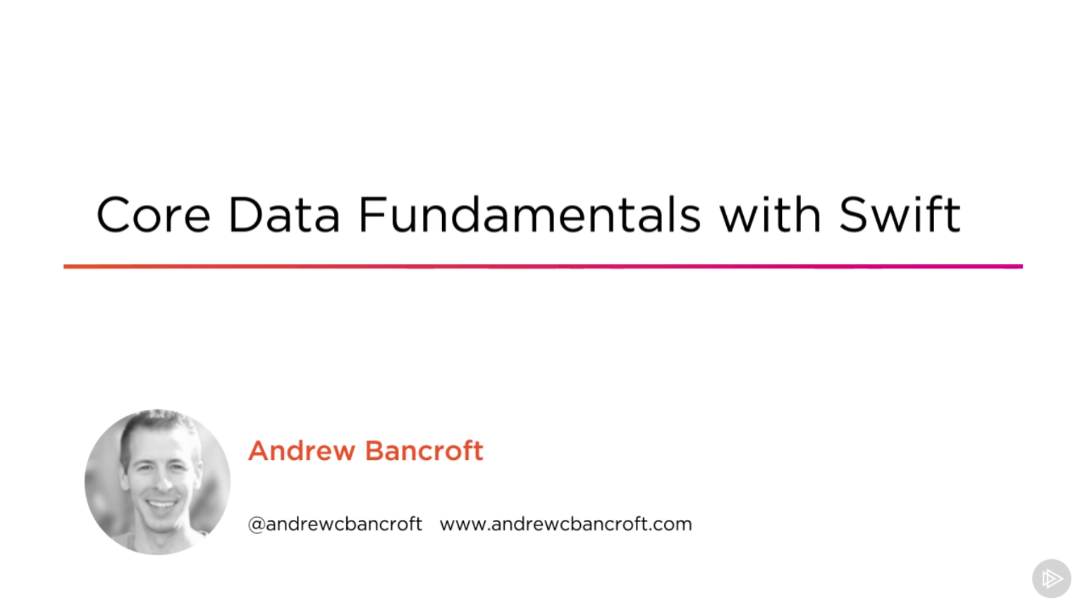 Core Data Fundamentals with Swift